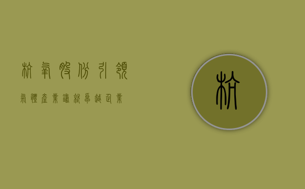 杭氧股份，引领气体产业，铸就卓越企业