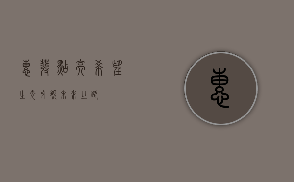 惠发，点亮希望之光，引领未来之路