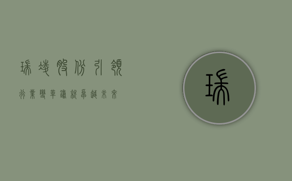 瑞凌股份，引领行业变革，铸就卓越未来