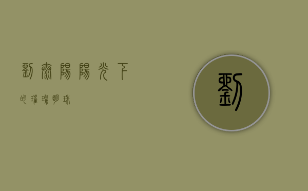 刘太阳，阳光下的璀璨明珠