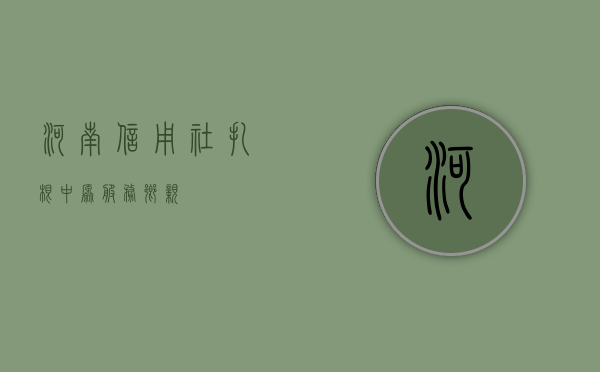河南信用社，扎根中原，服务乡亲