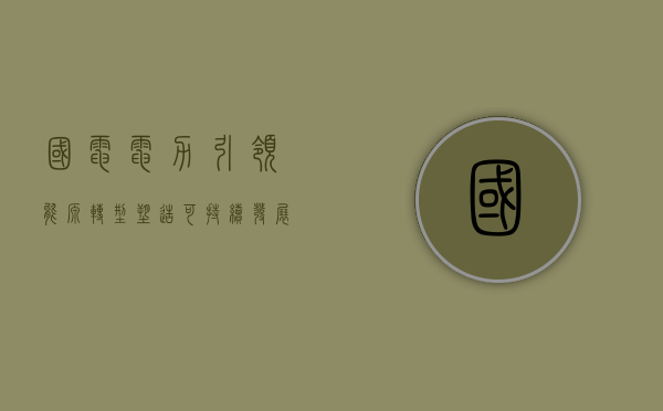 国电电力，引领能源转型，塑造可持续发展未来