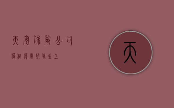 天安保险公司，稳健发展，服务至上