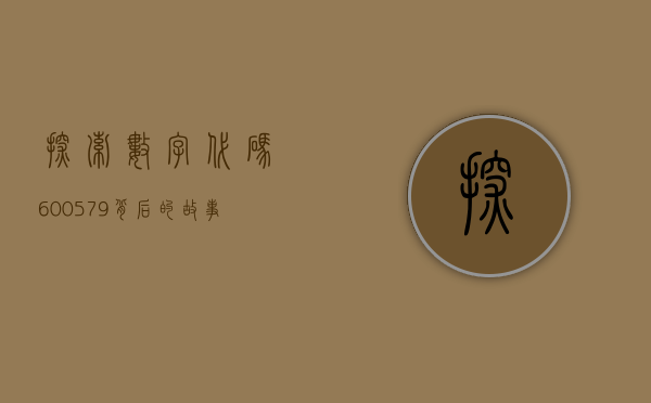 探索数字代码，600579背后的故事与意义