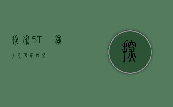 探索ST，一种多元化的现象