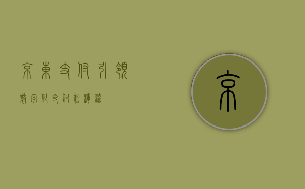 京东支付，引领数字化支付新潮流