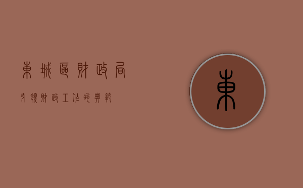 东城区财政局，引领财政工作的典范