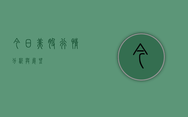 今日美股行情分析与展望
