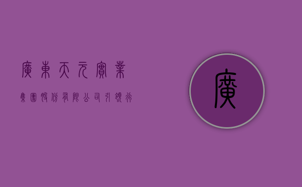 广东天元实业集团股份有限公司，引领行业发展的卓越力量